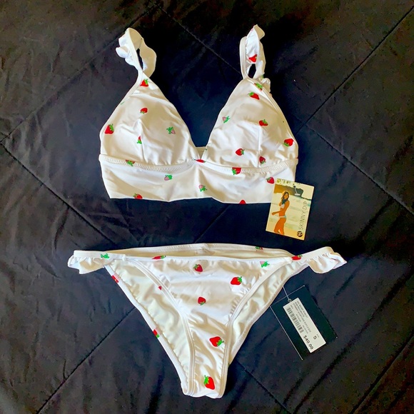 Other - STRAWBERRY SWIMSUIT (2 Piece)